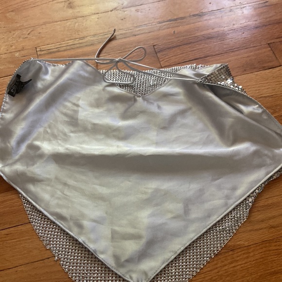 Polly Trading Co Cowl Scarf Metal Top - Picture 6 of 9